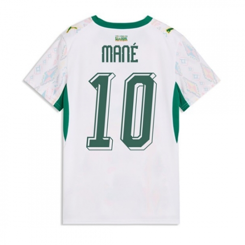 Billige Fotballdrakt Senegal Sadio Mane #10 Replika Hjemmedrakt Dame VM 2026 Kortermet Billige Fotballdrakt Senegal Sadio Mane #10 Replika Hjemmedrakt Dame VM 2026 Kortermet